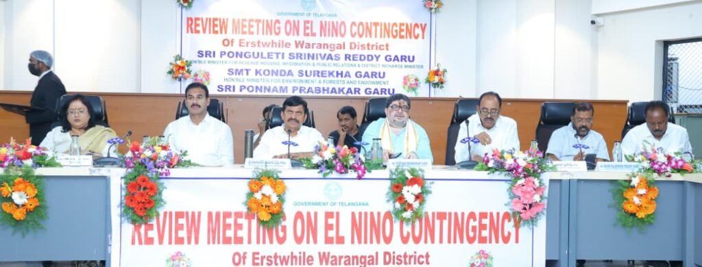 వర్షాభావ పరిస్థితులను సమర్థంగా ఎదుర్కొనేందుకు ప్రత్యేక కార్యాచరణ: మంత్రి పొంగులేటి శ్రీనివాస్ రెడ్డి