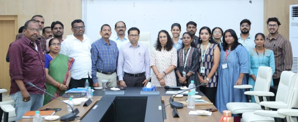 ఎం.ఎస్. స్వామినాథన్ పరిశోధనా సంస్థ బృందం పారిశుధ్య నిర్వహణపై అధ్యయనం