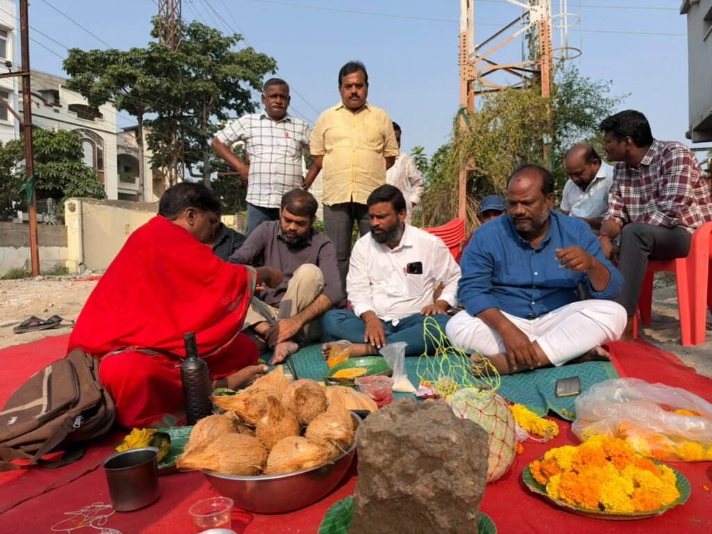 గ్రేటర్ వరంగల్ ప్రెస్ క్లబ్ అదనపు భవన నిర్మాణానికి శంకుస్థాపన.